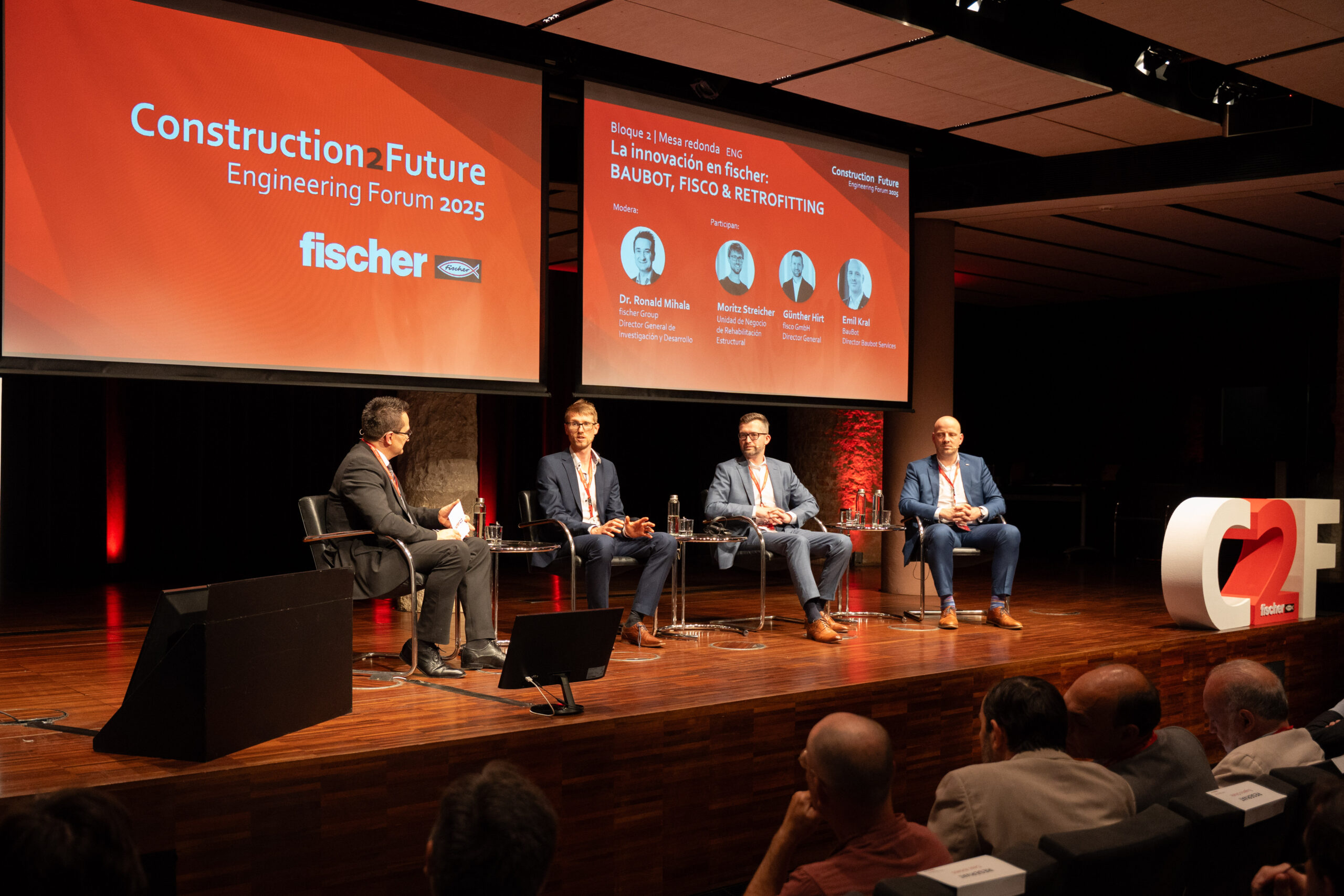 Robots, datos y refuerzos: Fischer apuesta por la innovación integral en obra