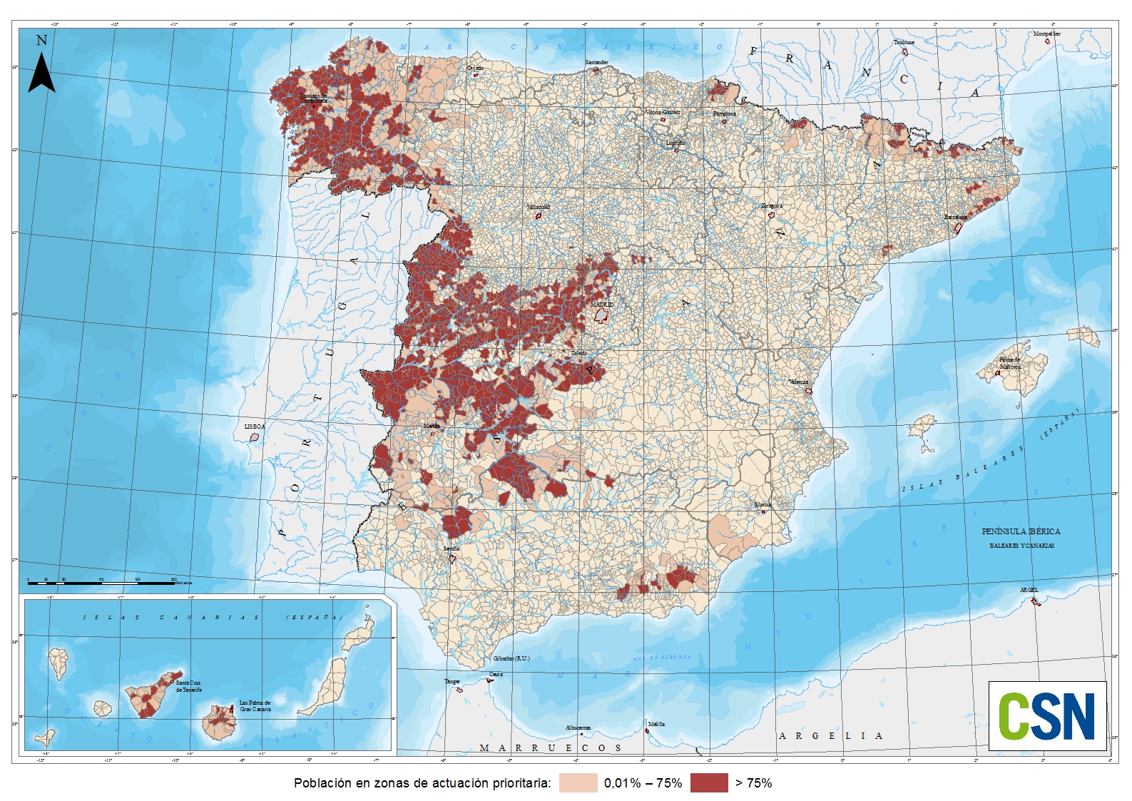 AGOL CSN - Mapa zonificación por municipios