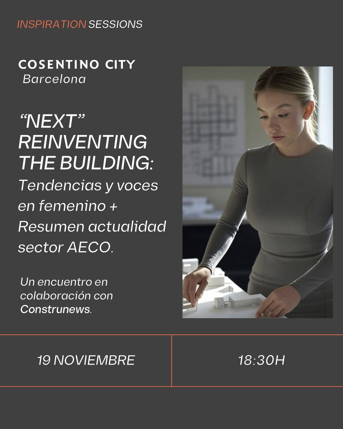 REINVENTING THE BUILDING Tendencias y voces en femenino