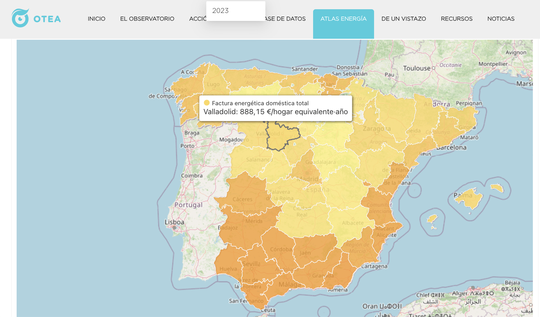 Atlas de la Pobreza Energética