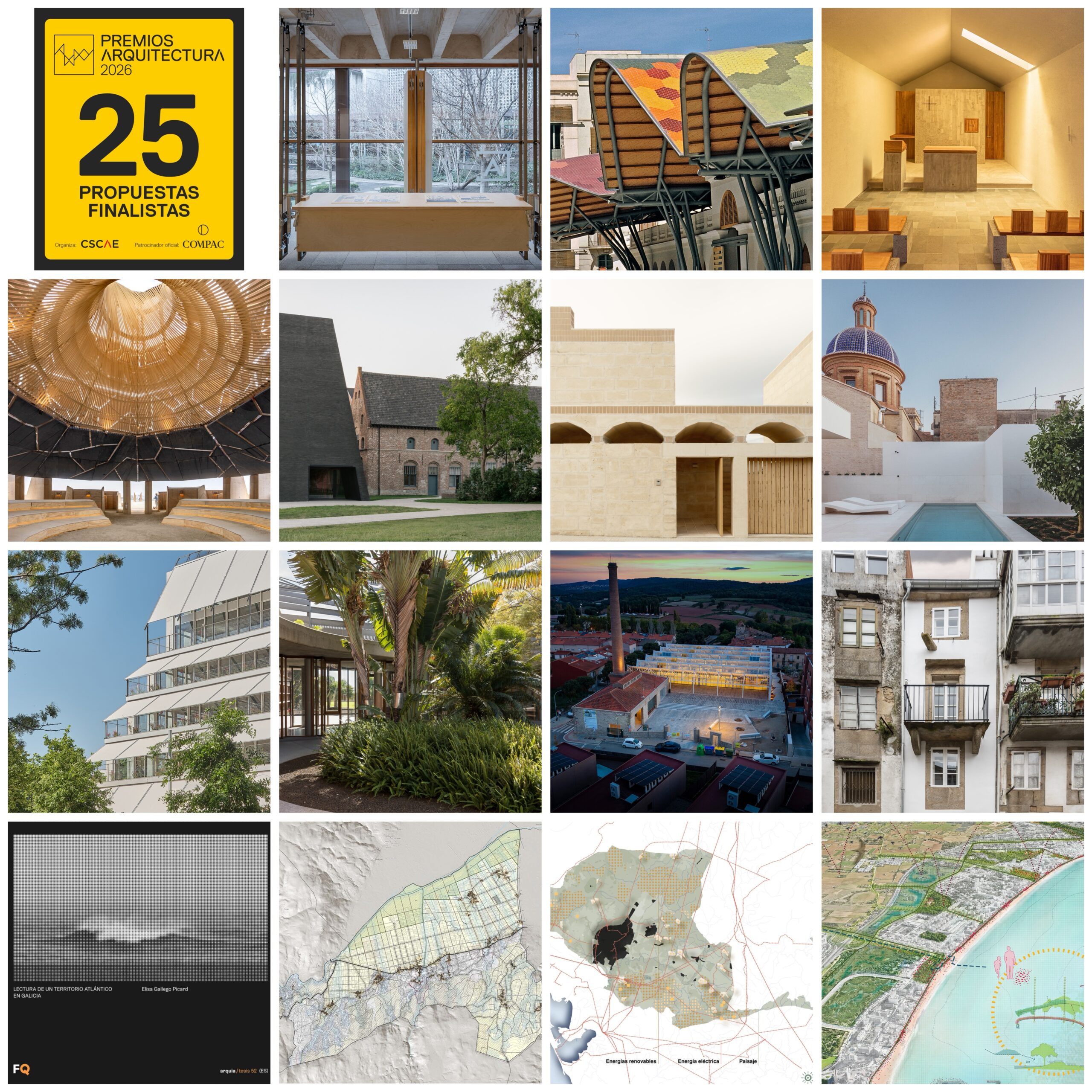 El CSCAE desvela los 25 proyectos finalistas de los Premios ...