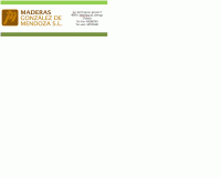 Maderas Gonzalez de Mendoza S.L.