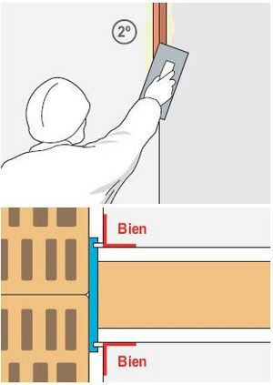 Desconexión de yesos cortando y colocando tira tapa junta pared Silensis.JPG