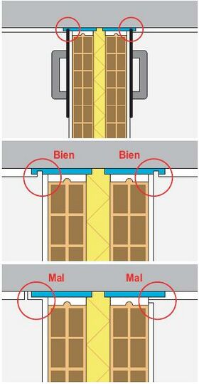 Desconexión entre yeso de pared y techo cortar con llana pared Silensis 1.JPG