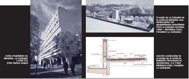 Azoteas ajardinadas de Unité de Marseille de Le Corbusier.JPG