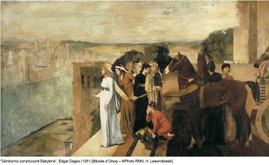 Semíramis de Babilonia, Edgard Degàs Museo D'Orsay.JPG
