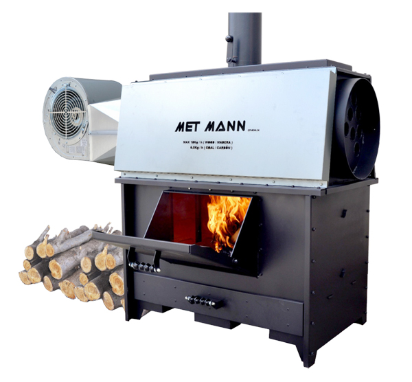 Estufa de leña industrial EP-050 - 50kW