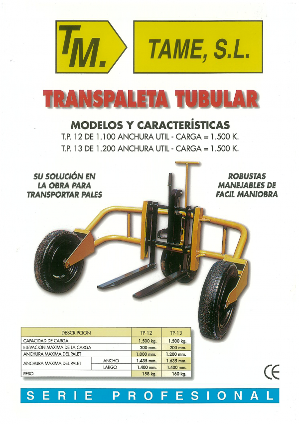 Transpalets y transpaletas