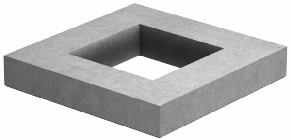 Arqueta 100x100x100 h 5C para fibra óptica