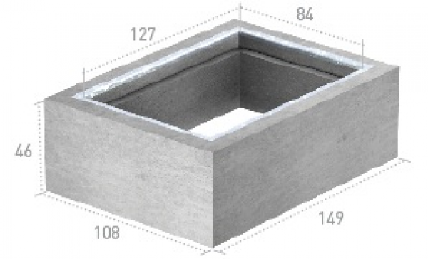 Arqueta 116x75x102 h tipo A/AENA - Plan Barcelona