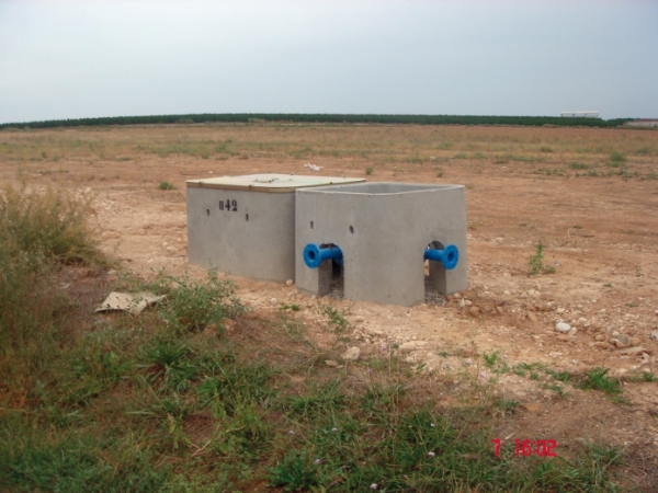 Arqueta para hidrantes