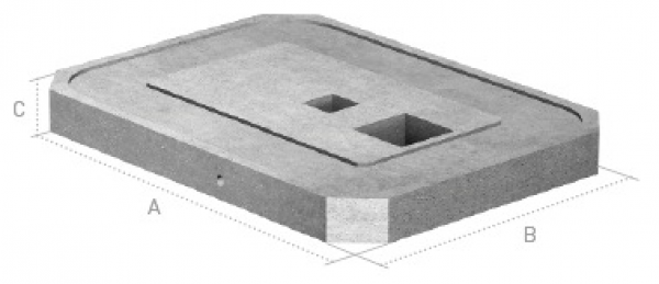 Base armada para arquetas hidrantes