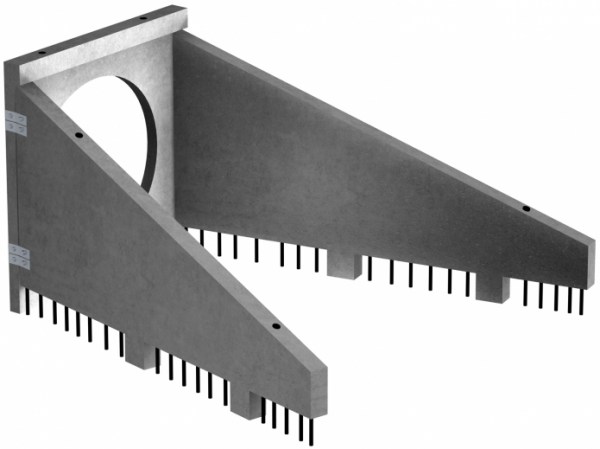 Embocadura armada grande