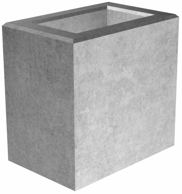 Imbornal 55x30x70 h c/f Ø30