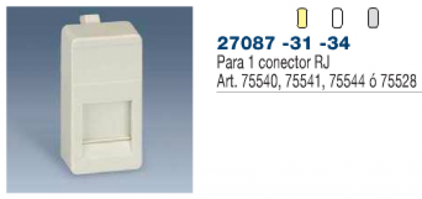 Adaptadores para conexiones informáticas - Conectores AMP