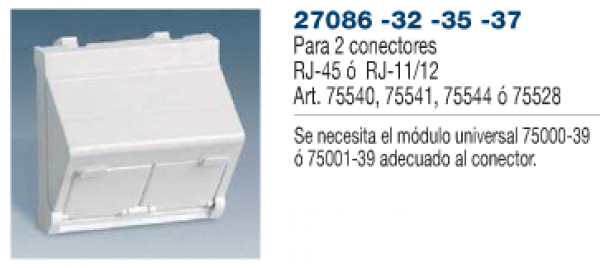 Adaptadores para conexiones informáticas - Conectores AMP