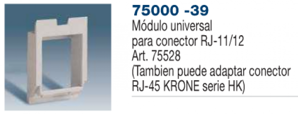 Adaptadores para conexiones informáticas - Conectores AMP