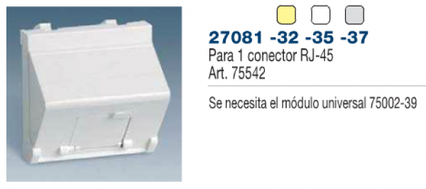 Adaptadores para conexiones informáticas - Conectores AVAYA