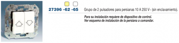 Mecanismos de mando Simon 27 play