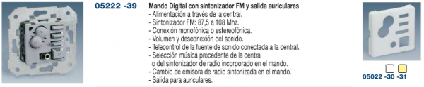 Sonido Módulos para central 1 canal