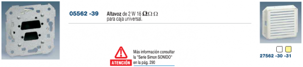 Sonido Módulos para central 1 canal