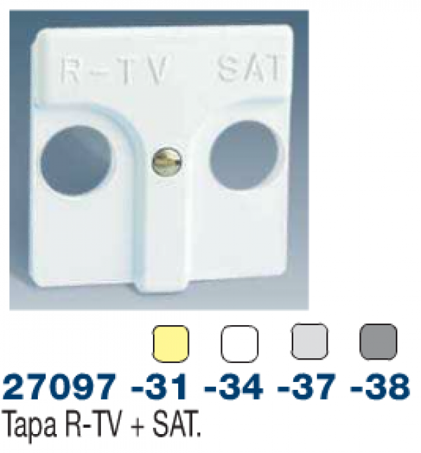 Tomas señal R-TV Serie Simon 27 play