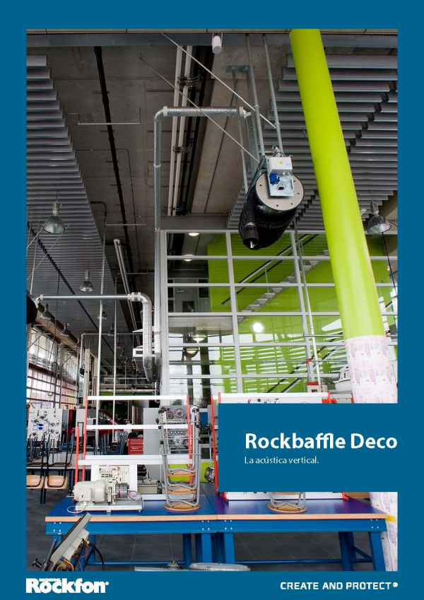 Baffles Acústica Vertical ROCKBAFFLE DECO