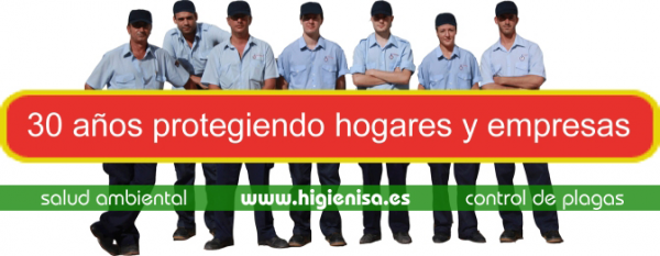 Control de plagas, desinsectación, desratización, desinfección, fumiga