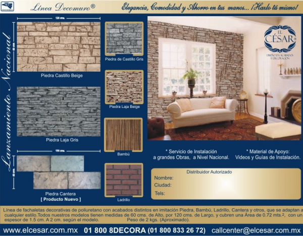 paneles decorativos