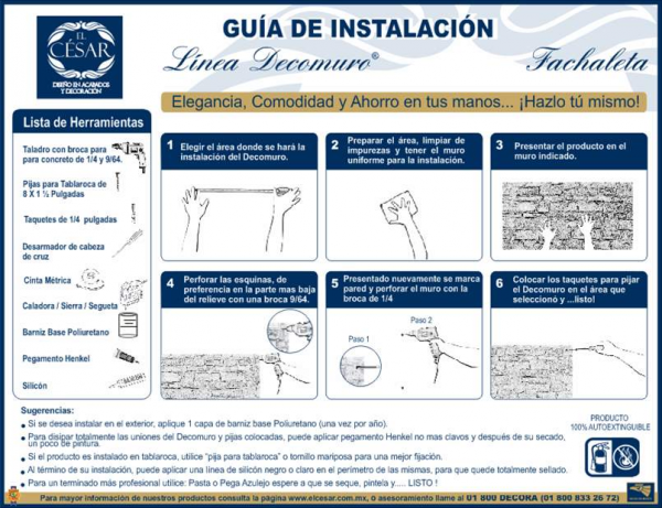 paneles decorativos