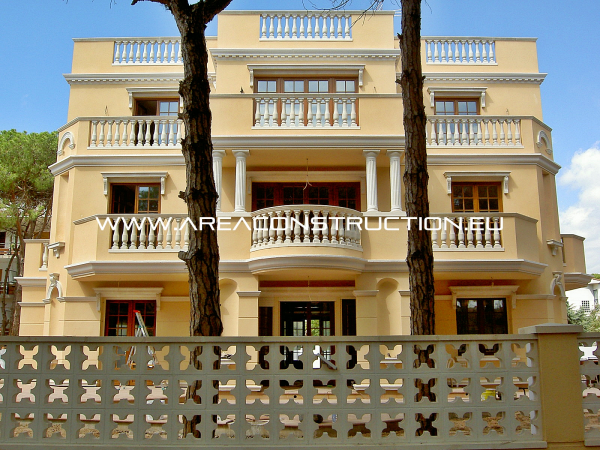 Construcción casa de lujo 