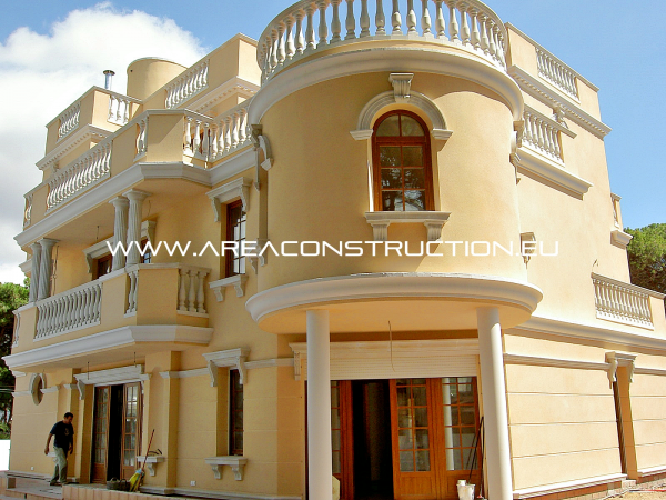 Construcción casa de lujo 