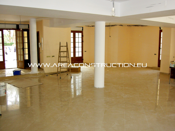 Construcción casa de lujo 
