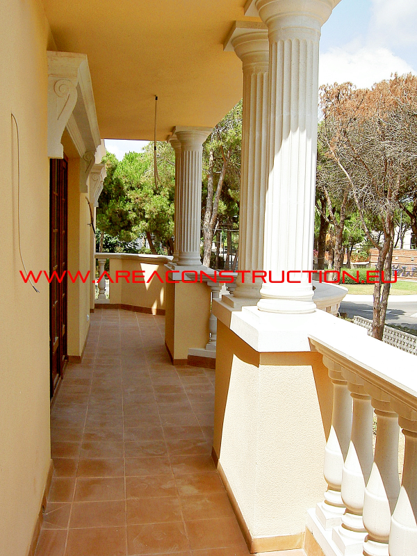 Construcción casa de lujo 