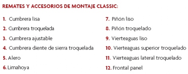 Remates Teja Classic