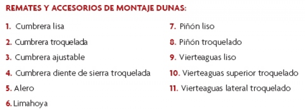 Remates Teja Dunas