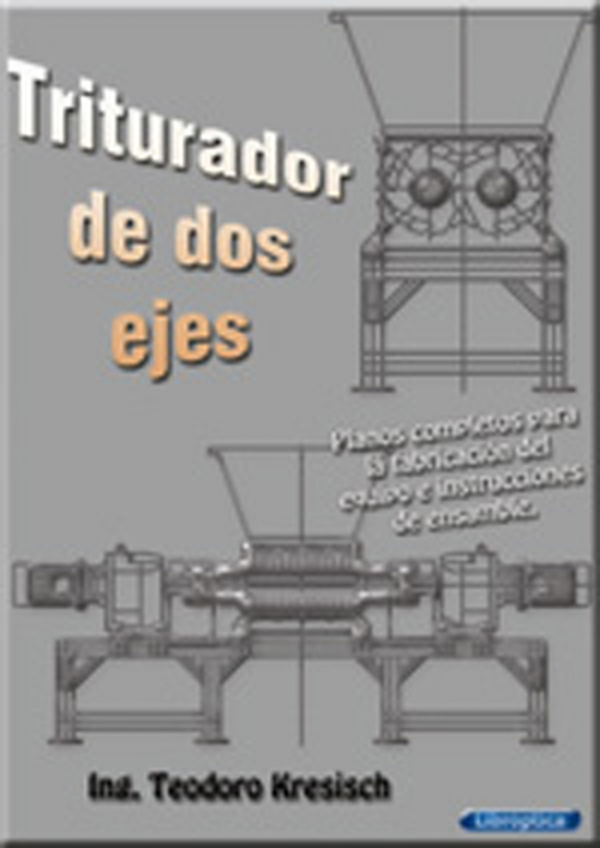Triturador de dos ejes