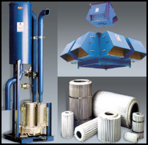 Filtros de gases y líquidos Dollinger. 
