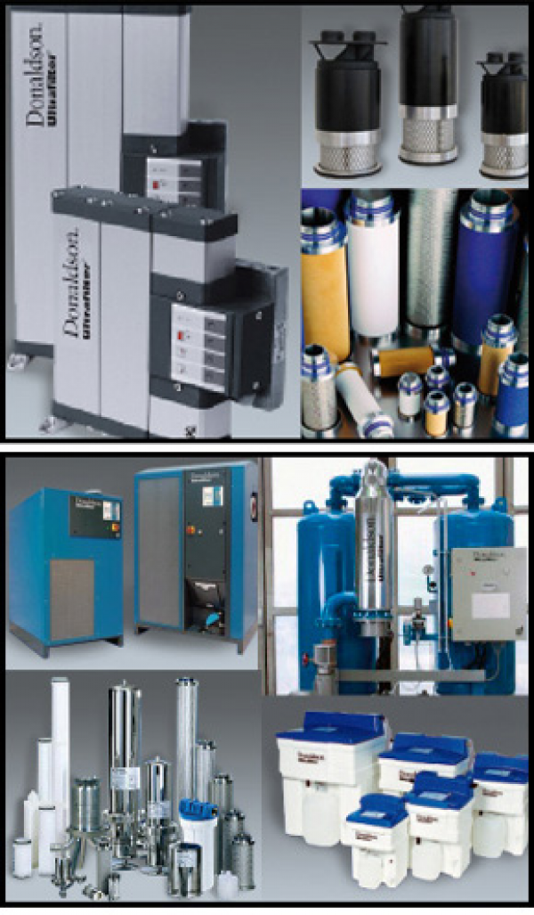 filtros de aire comprimido, gases industriales y filtros de procesos