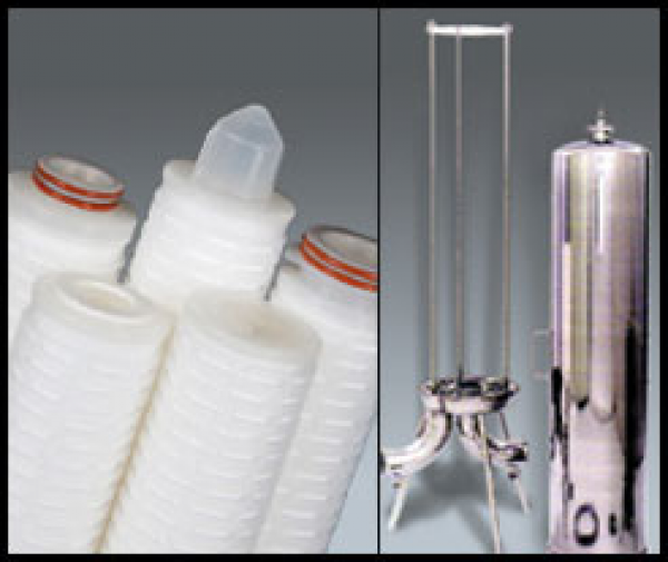 Microfiltración, filtros para liquidos de procesos