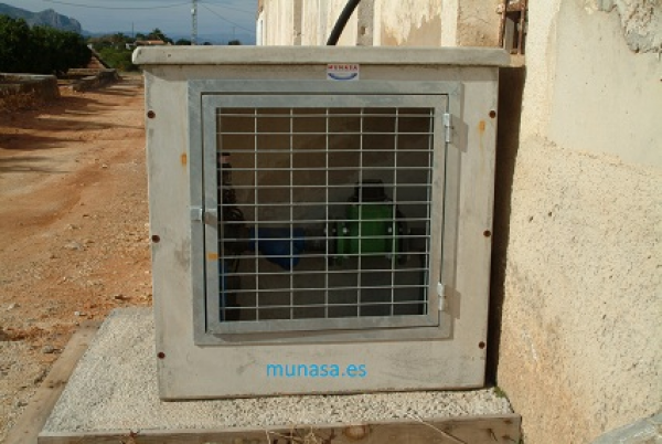 650 caseta riego colectores