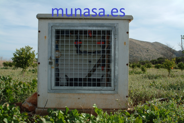 650 caseta riego colectores