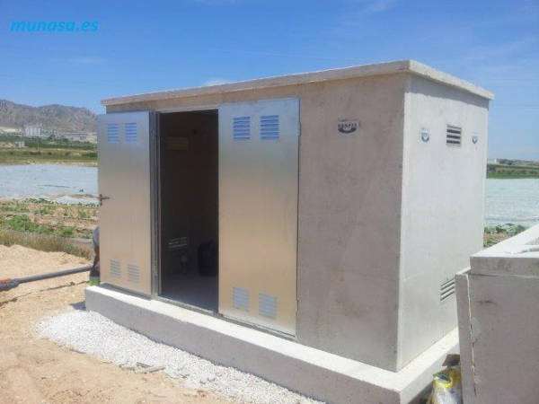Caseta hormigón pefabricado