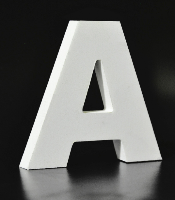 letras corporeas pvc