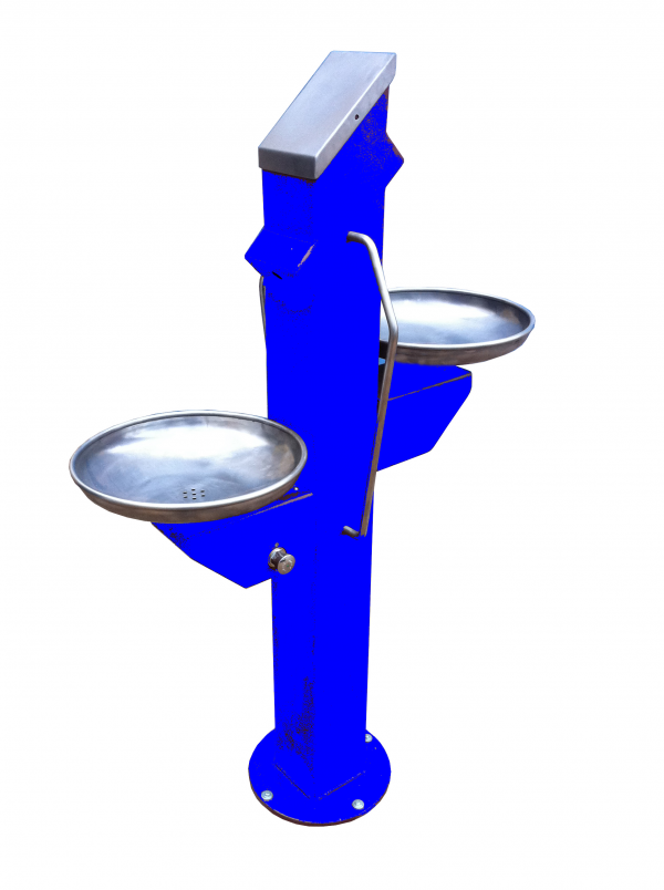 Fuente adaptada para beber agua