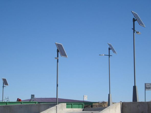 Columna Solar LED