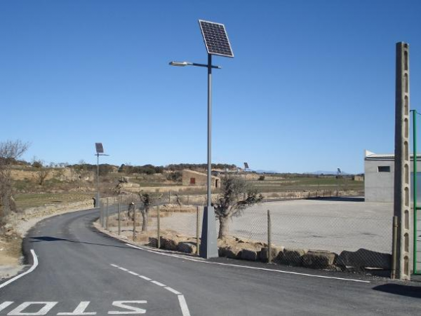 Columna Solar LED