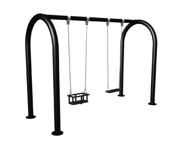 Parques Infantiles Columpios Curvos