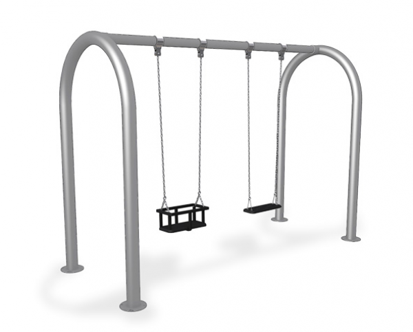 Parques Infantiles Columpios Curvos