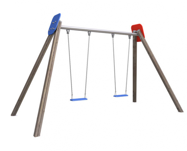 Parques Infantiles Columpios Madera